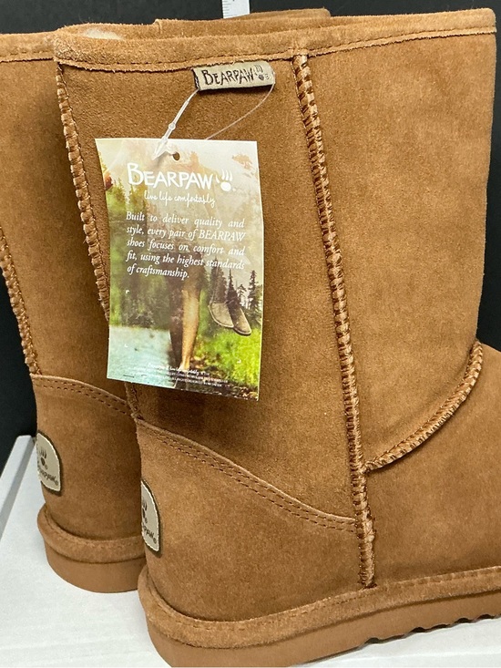 BearPaw Chestnut Suede Classic Winter Boots